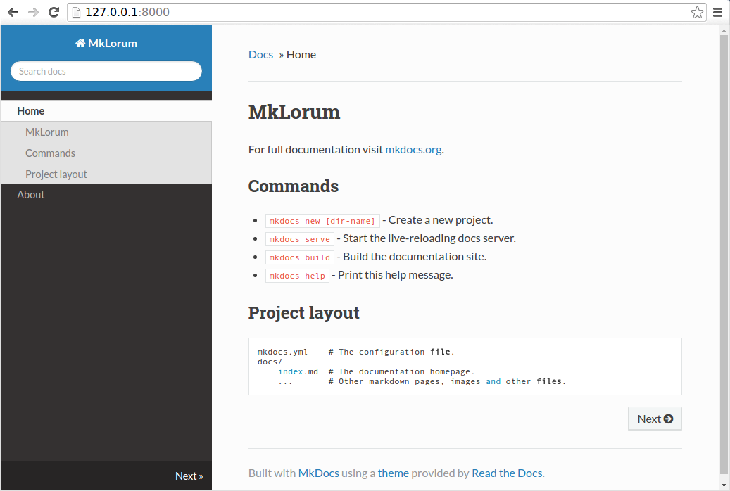 MkDocs